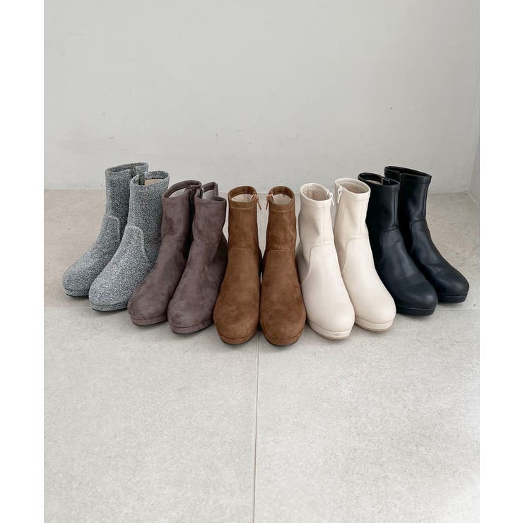 フカフカヒールストレッチブーツ | MAJESTIC LEGON  | 詳細画像33 