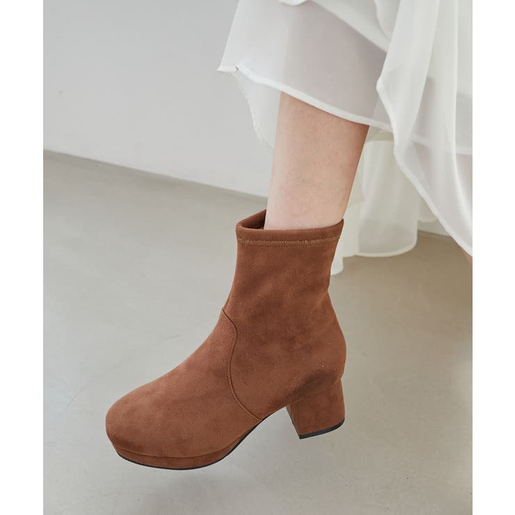 フカフカヒールストレッチブーツ | MAJESTIC LEGON  | 詳細画像5 