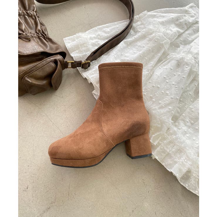 フカフカヒールストレッチブーツ | MAJESTIC LEGON  | 詳細画像6 