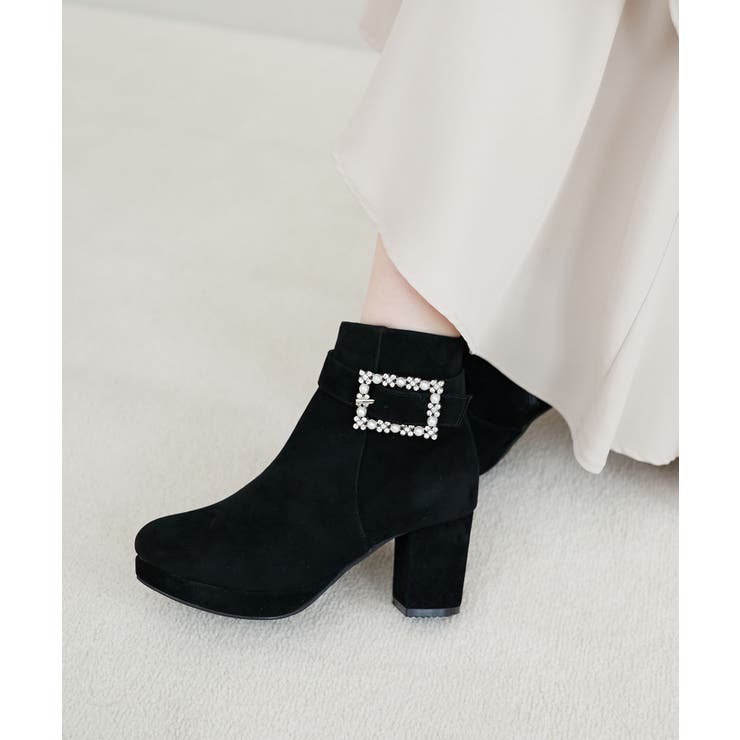 パールビジューバックルブーツ | MAJESTIC LEGON  | 詳細画像13 