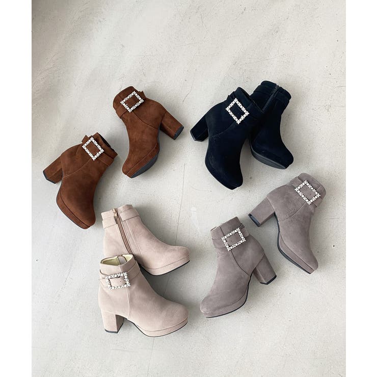 パールビジューバックルブーツ | MAJESTIC LEGON  | 詳細画像14 