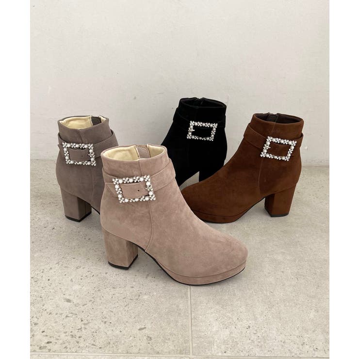 パールビジューバックルブーツ | MAJESTIC LEGON  | 詳細画像15 