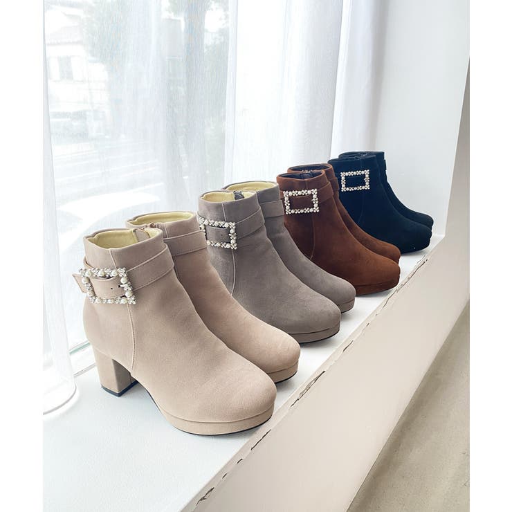 パールビジューバックルブーツ | MAJESTIC LEGON  | 詳細画像2 