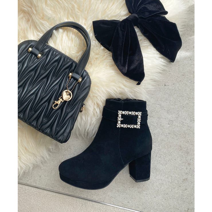 パールビジューバックルブーツ | MAJESTIC LEGON  | 詳細画像21 