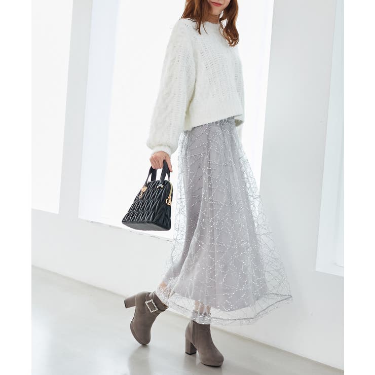 パールビジューバックルブーツ | MAJESTIC LEGON  | 詳細画像5 