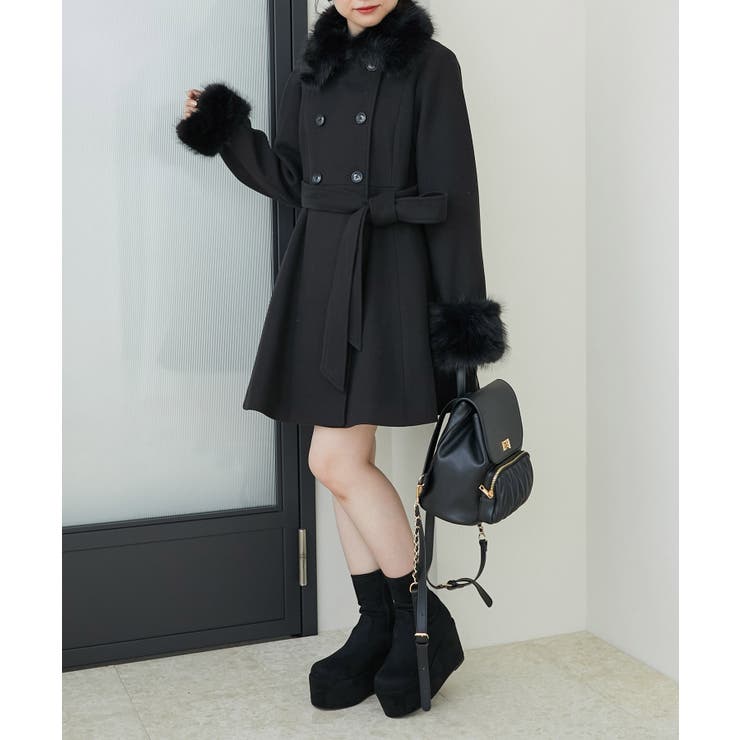 厚底ストレッチショートブーツ | MAJESTIC LEGON  | 詳細画像23 