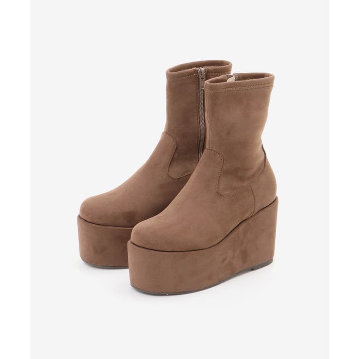 厚底ストレッチショートブーツ | MAJESTIC LEGON  | 詳細画像28 