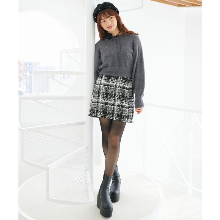 厚底ストレッチショートブーツ | MAJESTIC LEGON  | 詳細画像4 