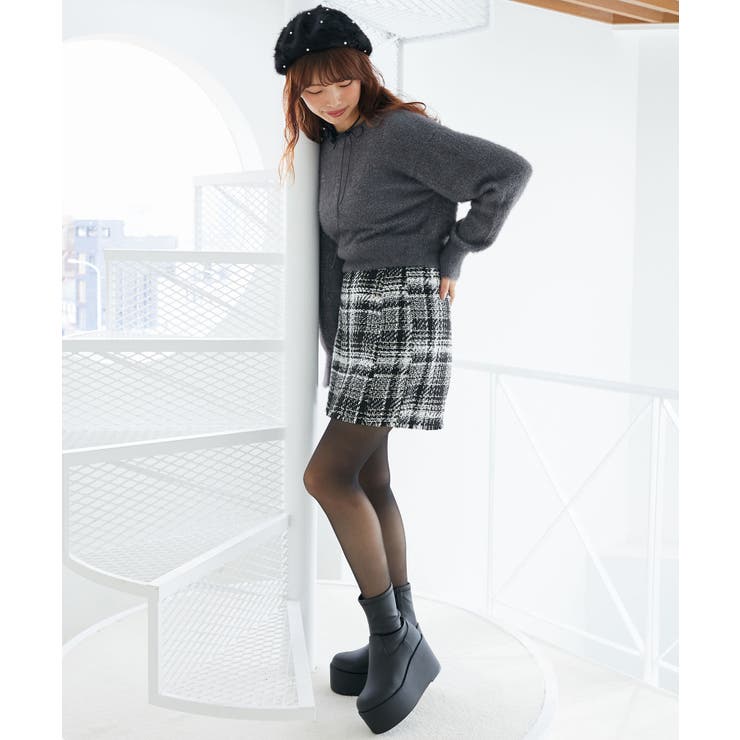 厚底ストレッチショートブーツ | MAJESTIC LEGON  | 詳細画像5 