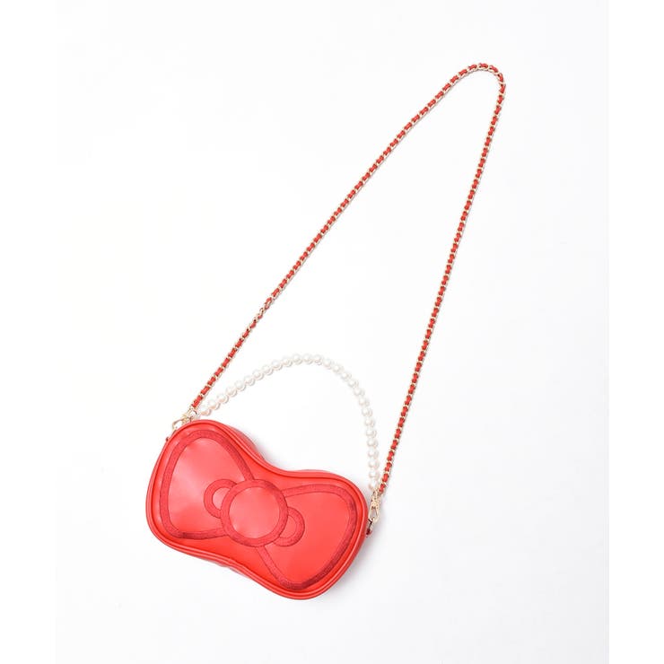 ハローキティ リボンチェーンバッグ[品番：CTYW0004257]｜MAJESTIC