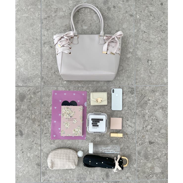 サイドレースアップトート | MAJESTIC LEGON  | 詳細画像19 