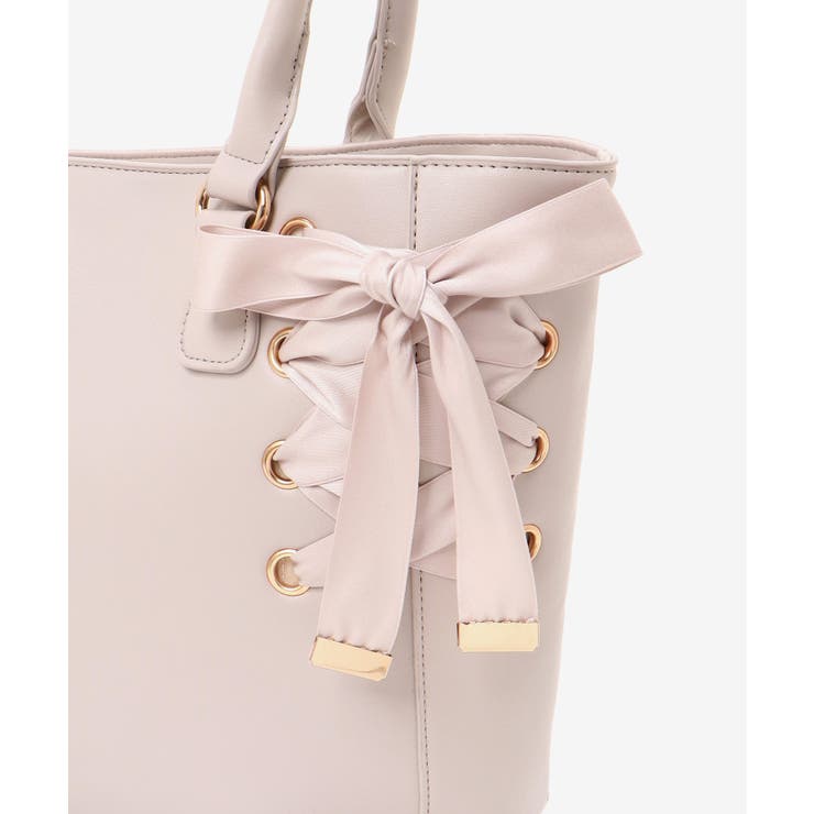 サイドレースアップトート | MAJESTIC LEGON  | 詳細画像29 