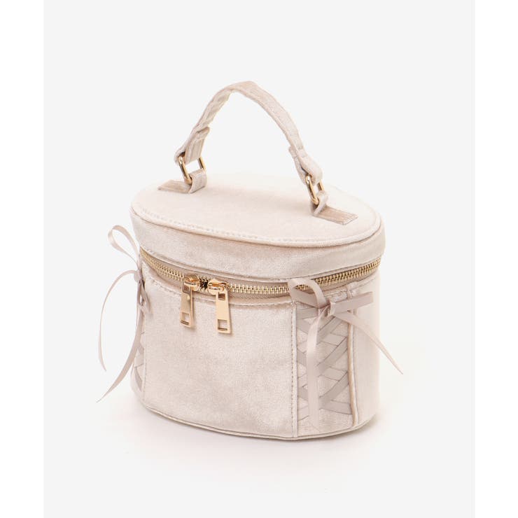 レースアップベロアバニティバッグ | MAJESTIC LEGON  | 詳細画像12 