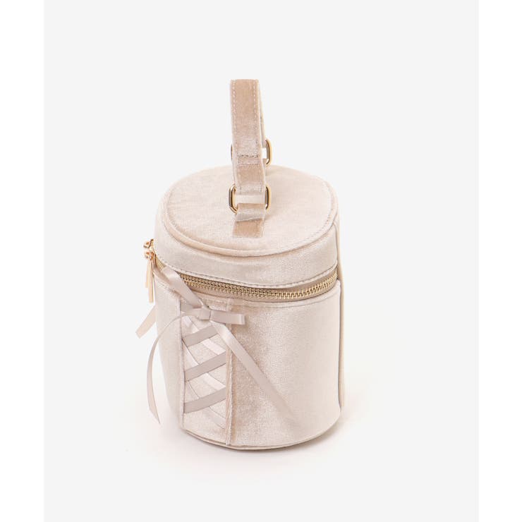 レースアップベロアバニティバッグ | MAJESTIC LEGON  | 詳細画像13 