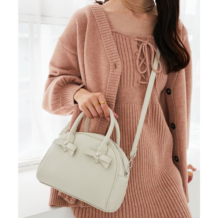 ハートリボンミニボストン | MAJESTIC LEGON  | 詳細画像4 