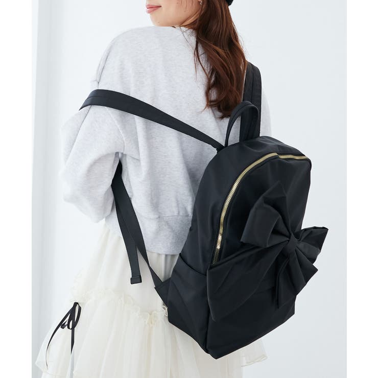 ブラック | ビッグリボンリュック | MAJESTIC LEGON 