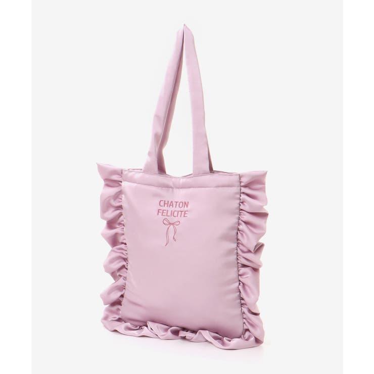 サテンフリルロゴトート | MAJESTIC LEGON  | 詳細画像9 