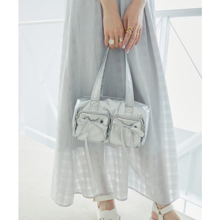 シャイニーリボンバッグ | MAJESTIC LEGON  | 詳細画像13 