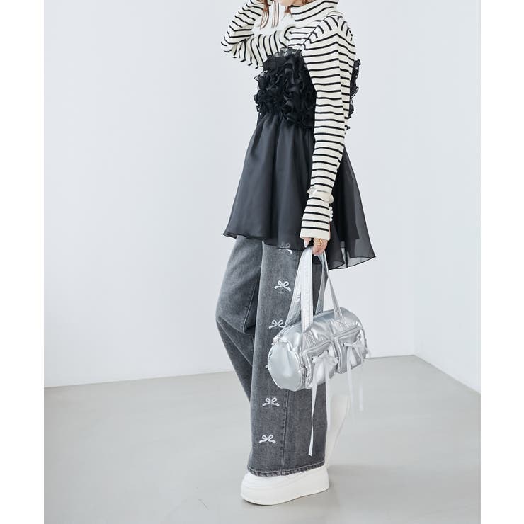 シャイニーリボンバッグ | MAJESTIC LEGON  | 詳細画像17 