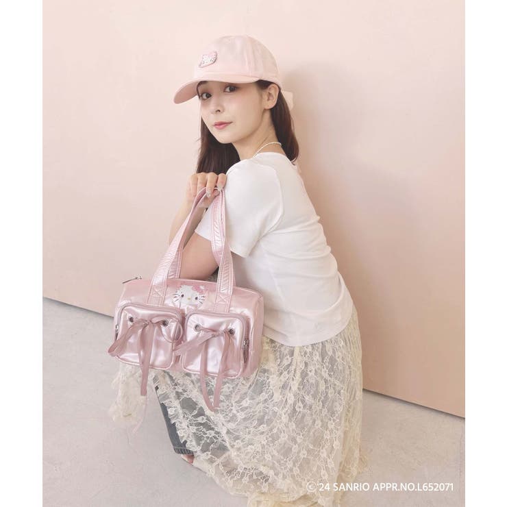 ハローキティ シャイニーリボンバッグ/MAJESTIC LEGON(マジェスティックレゴン)｜マジェスティックレゴン公式通販サイト｜MAJESTIC  LEGON｜CITYHILL