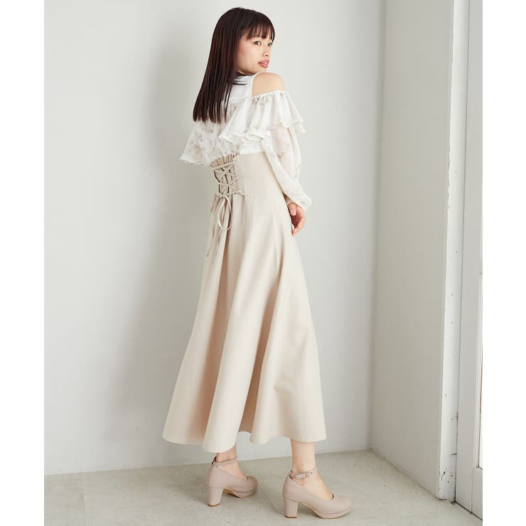 ウエストきゅっとフリルワンピース | MAJESTIC LEGON  | 詳細画像17 