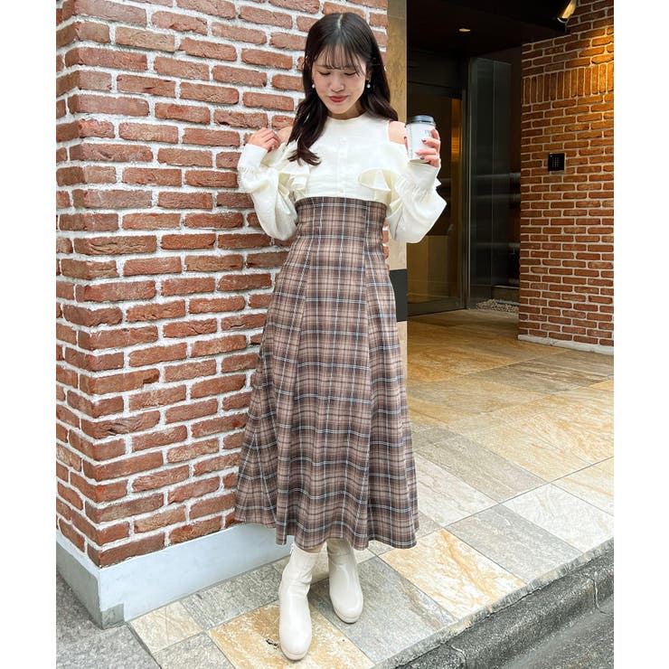 ウエストきゅっとフリルワンピース | MAJESTIC LEGON  | 詳細画像2 