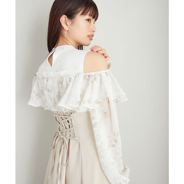 ウエストきゅっとフリルワンピース | MAJESTIC LEGON  | 詳細画像20 