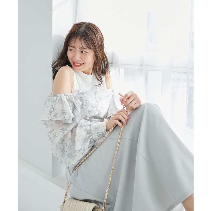 ウエストきゅっとフリルワンピース | MAJESTIC LEGON  | 詳細画像23 