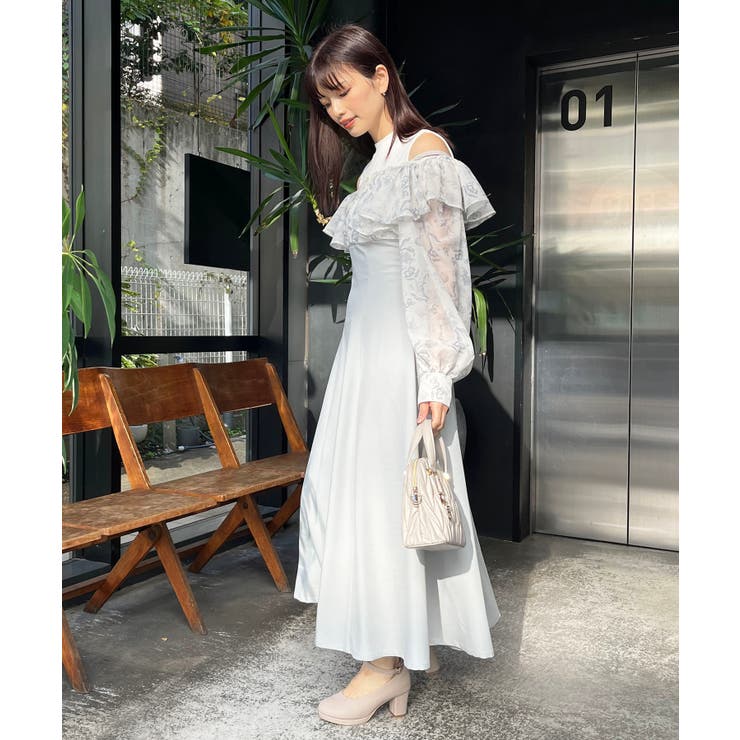 ウエストきゅっとフリルワンピース | MAJESTIC LEGON  | 詳細画像27 