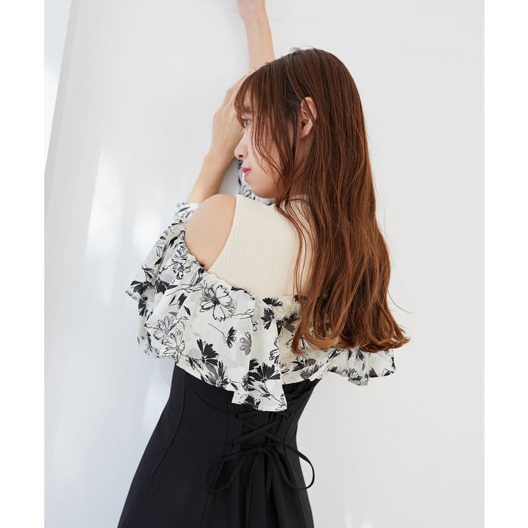 ウエストきゅっとフリルワンピース | MAJESTIC LEGON  | 詳細画像39 