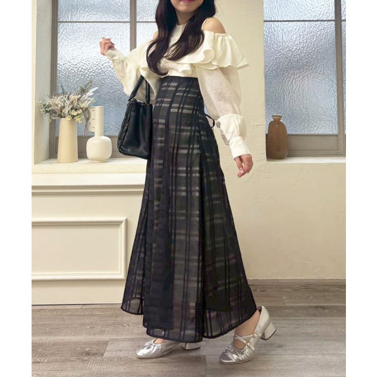 ウエストきゅっとフリルワンピース | MAJESTIC LEGON  | 詳細画像41 