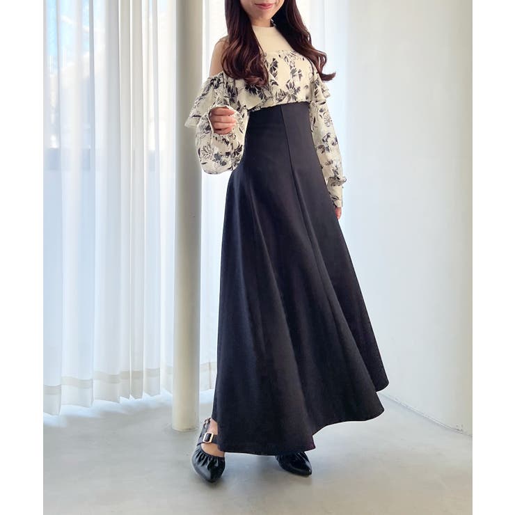 ウエストきゅっとフリルワンピース | MAJESTIC LEGON  | 詳細画像44 