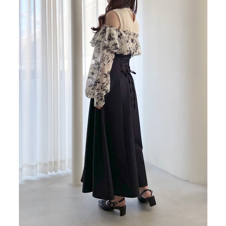 ウエストきゅっとフリルワンピース | MAJESTIC LEGON  | 詳細画像45 