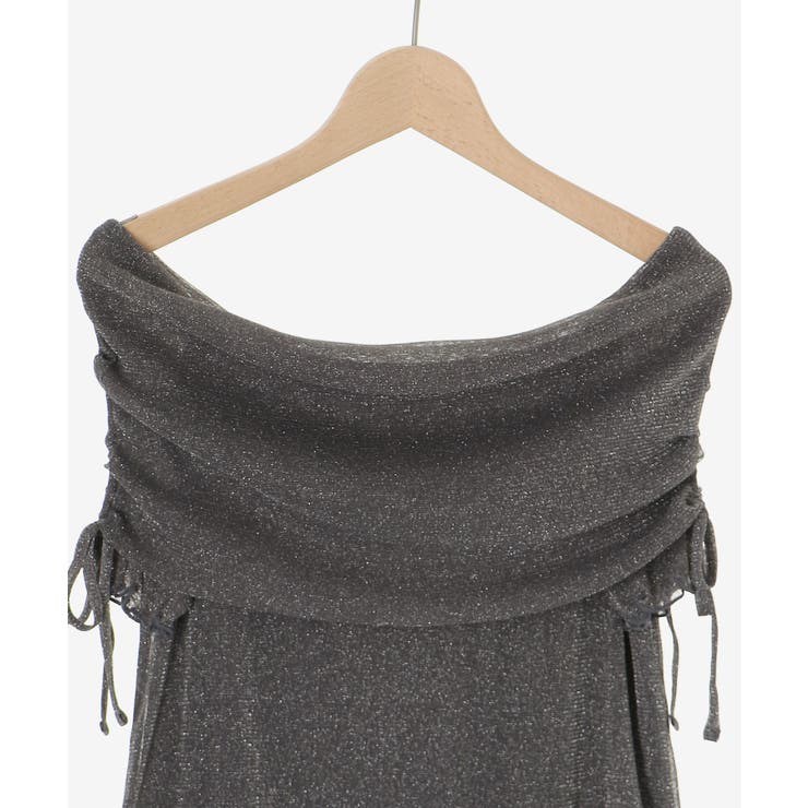 ∞ラメチュールオフショル半袖トップス | MAJESTIC LEGON  | 詳細画像48 