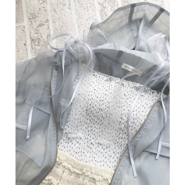 カップ付ダブルリボンキャミソール | MAJESTIC LEGON  | 詳細画像22 