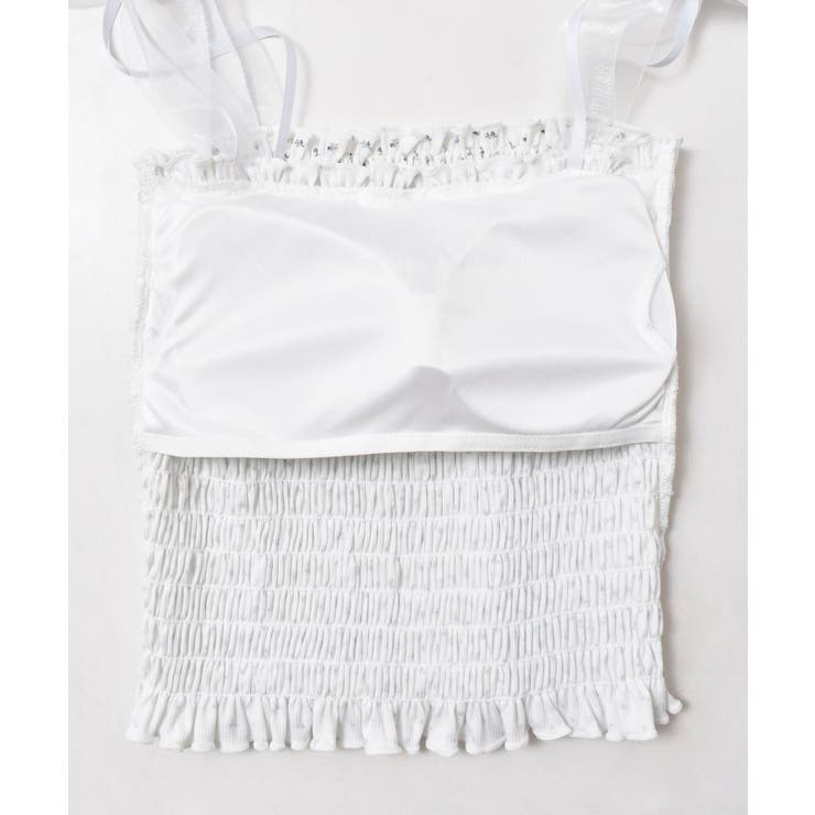 カップ付ダブルリボンキャミソール | MAJESTIC LEGON  | 詳細画像23 