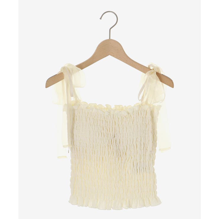 カップ付ダブルリボンキャミソール | MAJESTIC LEGON  | 詳細画像25 