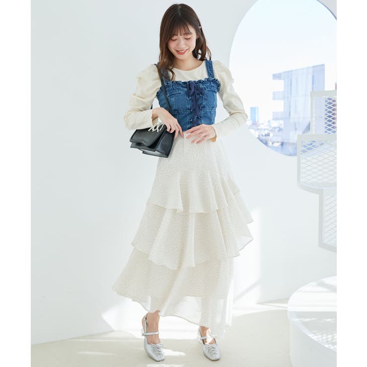 クルーネックパワショルリブトップス | MAJESTIC LEGON  | 詳細画像2 