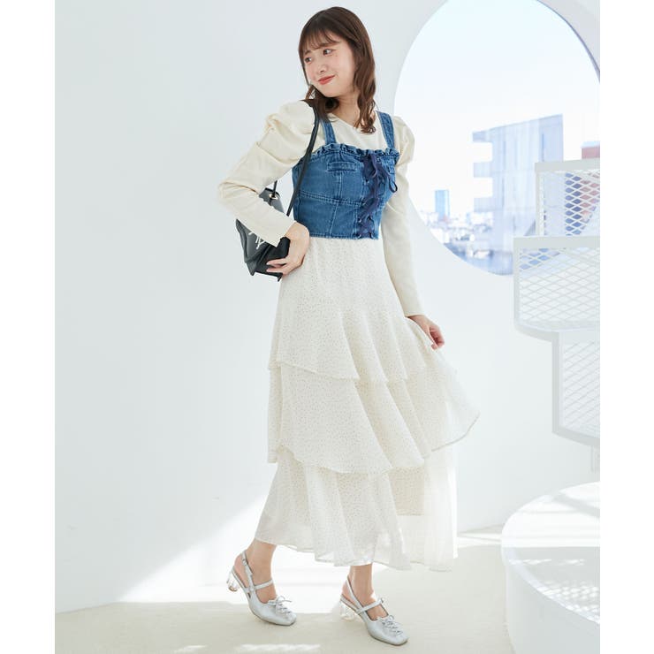 クルーネックパワショルリブトップス | MAJESTIC LEGON  | 詳細画像3 