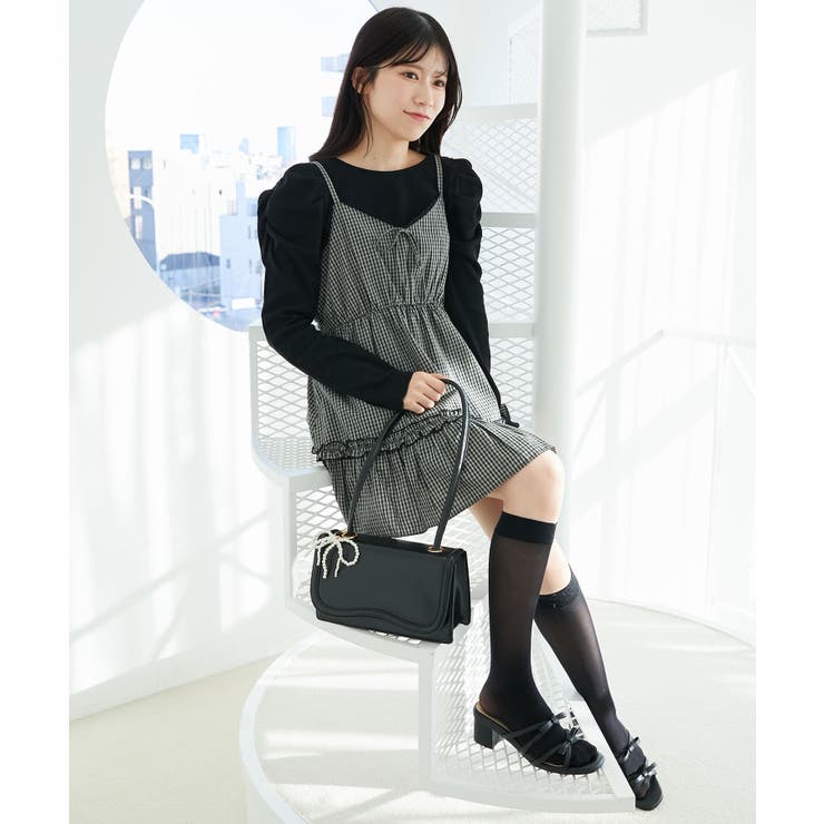 クルーネックパワショルリブトップス | MAJESTIC LEGON  | 詳細画像9 