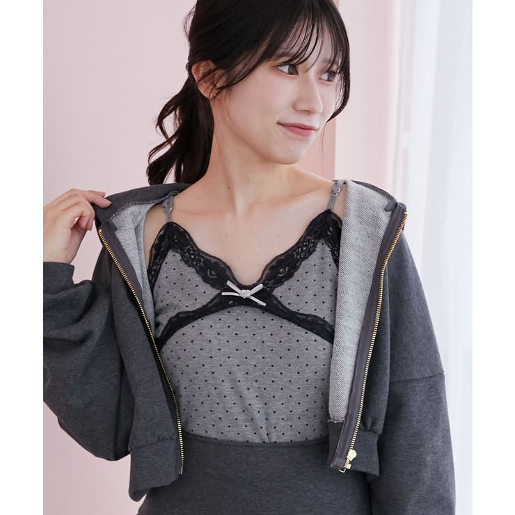 カップ付きローズリボンキャミ | MAJESTIC LEGON  | 詳細画像11 