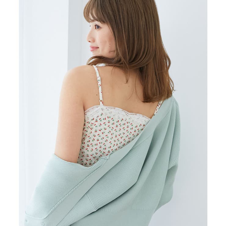 カップ付きローズリボンキャミ | MAJESTIC LEGON  | 詳細画像9 