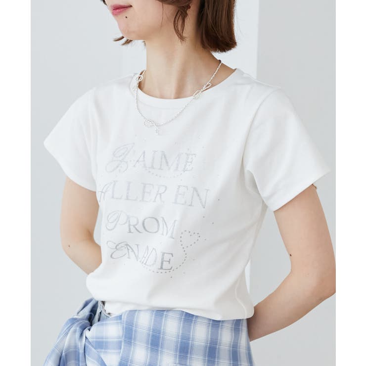 キラキラロゴTシャツ | MAJESTIC LEGON  | 詳細画像8 
