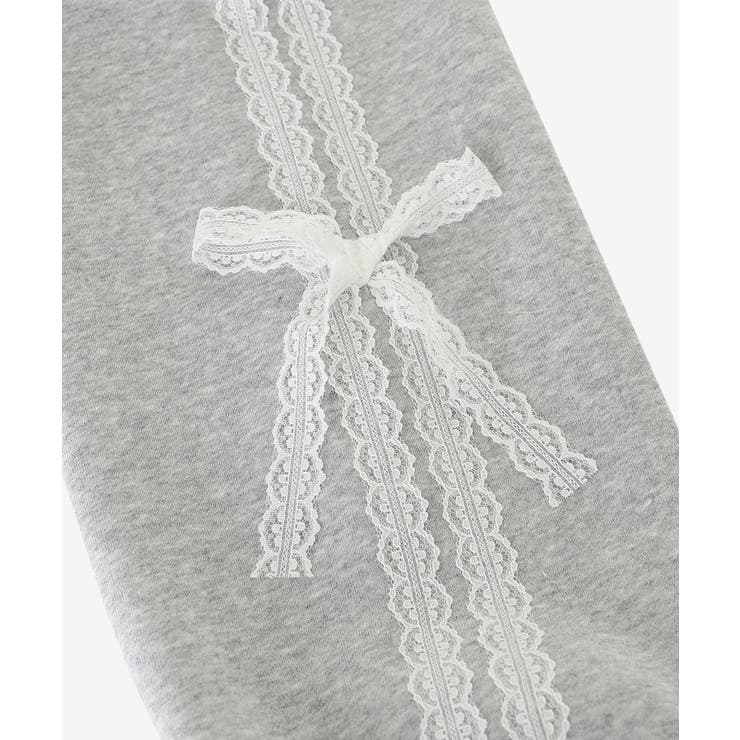 レースリボンショート裏起毛スウェット[品番：CTYW0004547]｜MAJESTIC