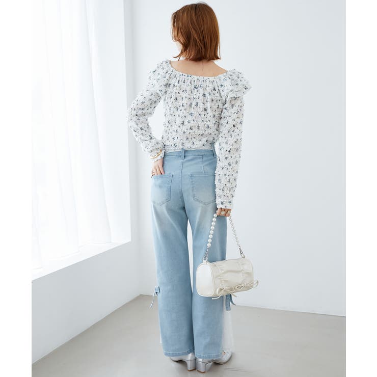 前後2wayカットレースフリルトップス | MAJESTIC LEGON  | 詳細画像11 