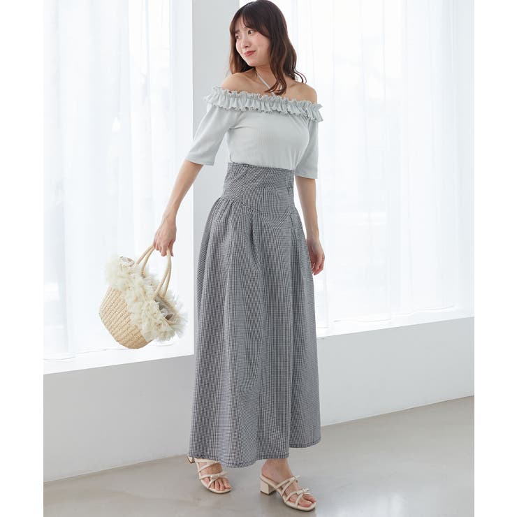 マルチwayチョーカーフリルトップス | MAJESTIC LEGON  | 詳細画像12 