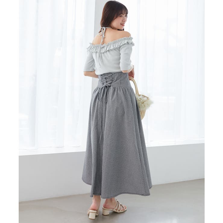 マルチwayチョーカーフリルトップス | MAJESTIC LEGON  | 詳細画像13 