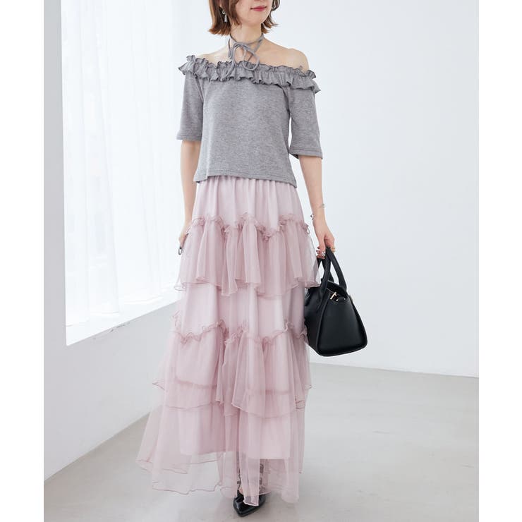 マルチwayチョーカーフリルトップス | MAJESTIC LEGON  | 詳細画像18 