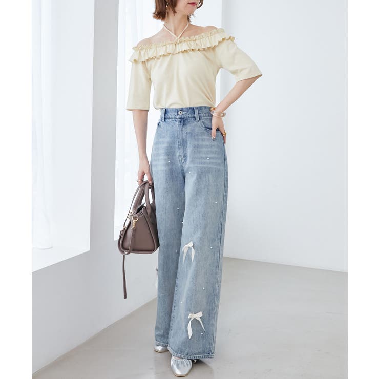 マルチwayチョーカーフリルトップス | MAJESTIC LEGON  | 詳細画像2 