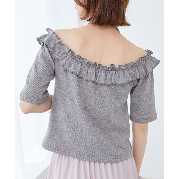 マルチwayチョーカーフリルトップス | MAJESTIC LEGON  | 詳細画像22 